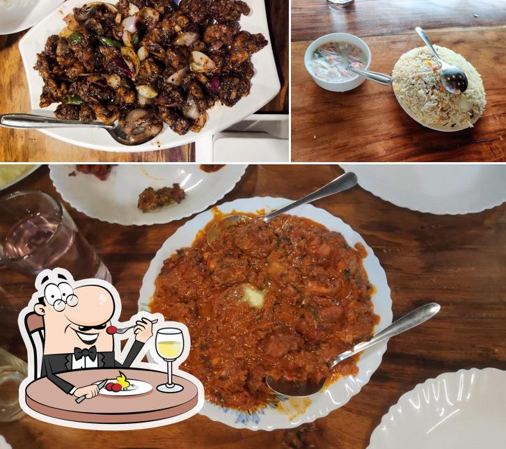 Food at Periyar Tiger Cafe Restaurant