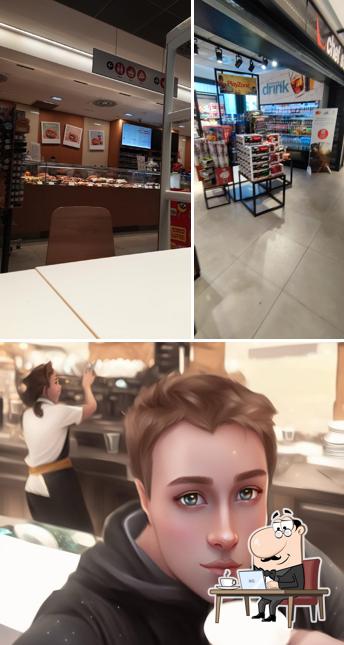 Tra le varie cose da Autogrill Lucignano Est si possono trovare la interni e bevanda