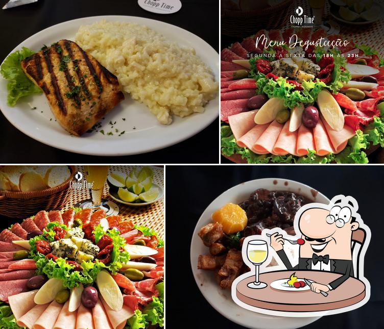 Comida em Chopp Time - Choperia e Restaurante