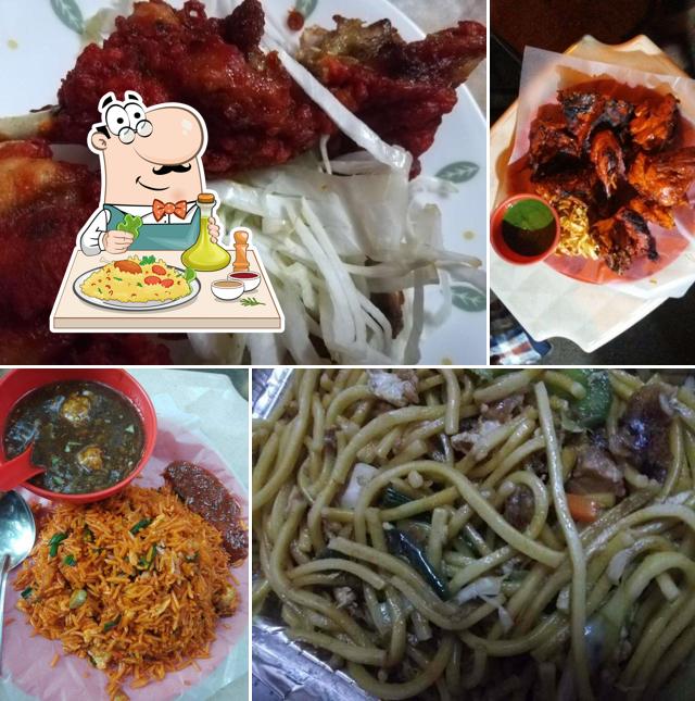 Food at Chef..tush-R’s..College Days