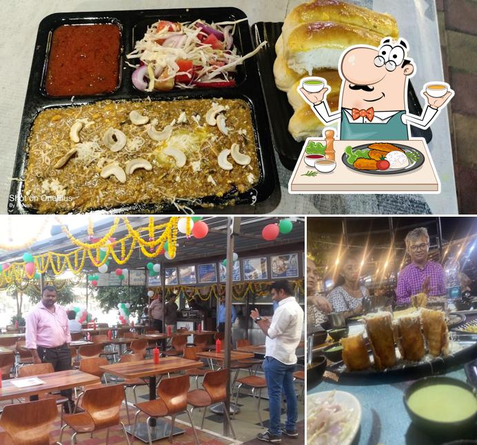 This is the picture showing food and interior at Monapara Fast Food