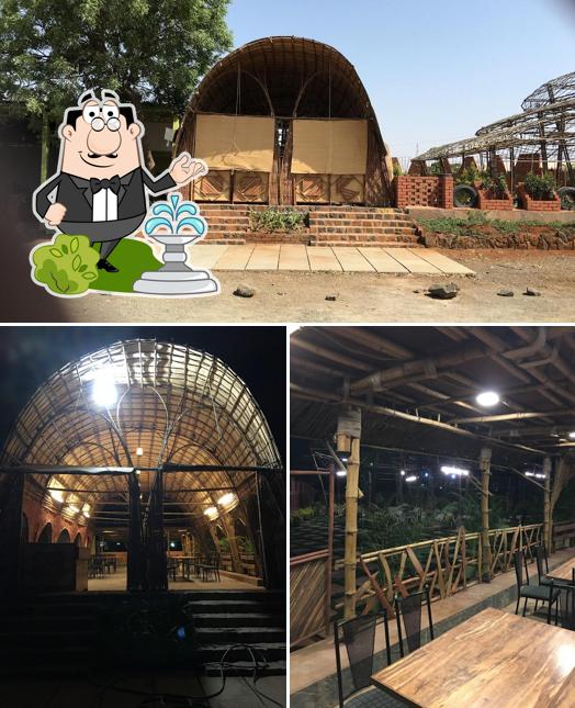 The exterior of PRITAM dhaba