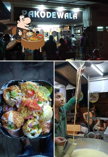 This is the photo depicting food and exterior at Pakodewala