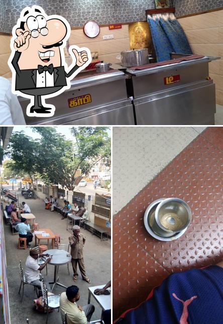 The interior of Palani Appa Filter Coffee