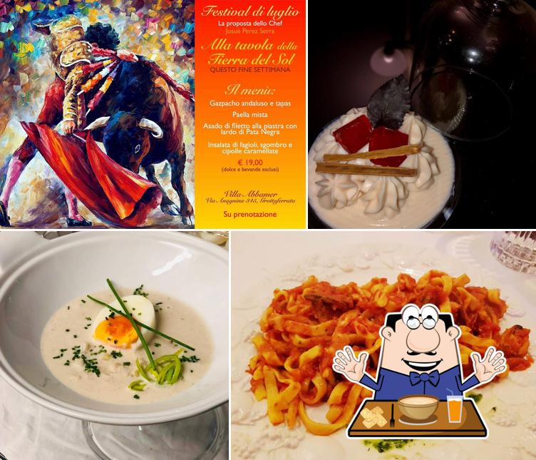 Zuppa di vongole al Villa Abbamer - Ristorante