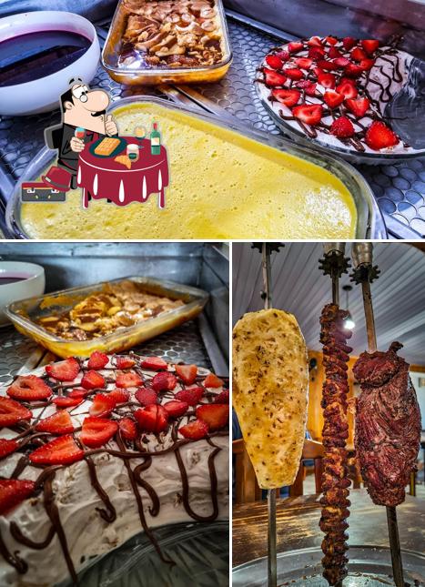 Waffles em Restaurante Recanto Brasileiro