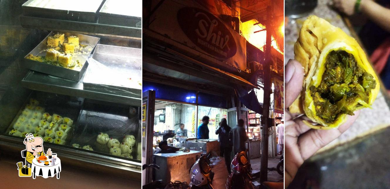 Food at Shiv Misthan Bhandar