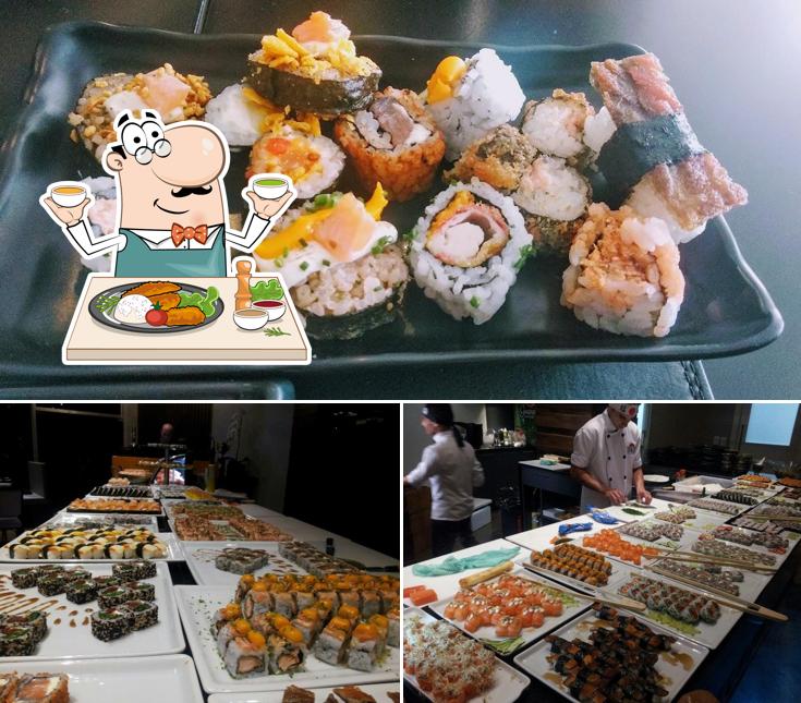Comida em Takeo Sushi