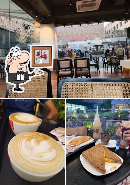 The interior of Barista