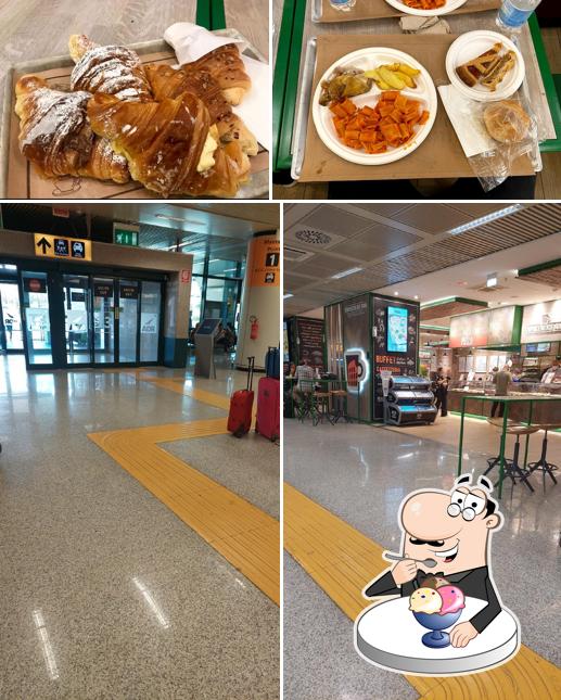 Semplicemente Roma - Fiumicino Aeroporto Arrivi offre un'ampia selezione di dessert