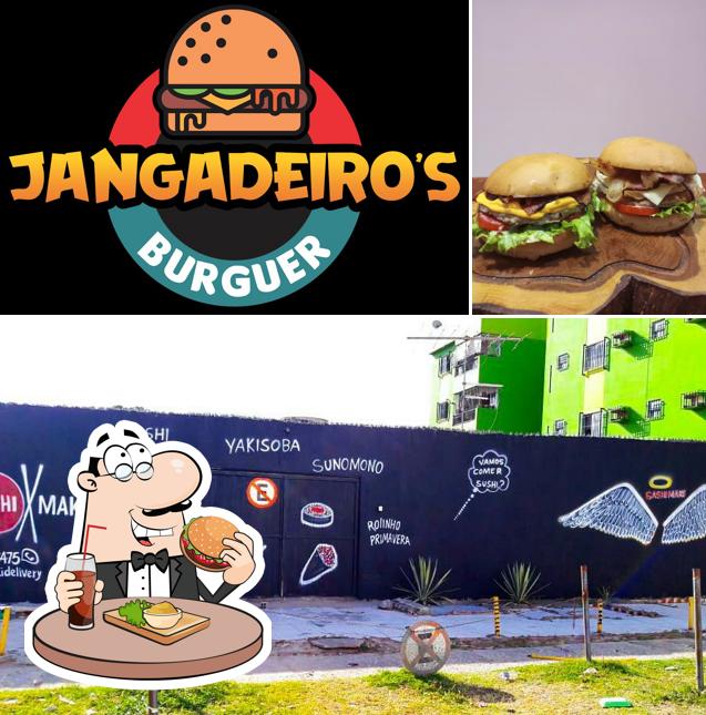 Os hambúrgueres do Jangadeiro's Burguer irão satisfazer uma variedade de gostos