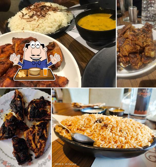 Food at Mughal Treat