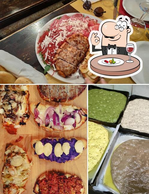 Cibo al Osteria Le Sette Chiese
