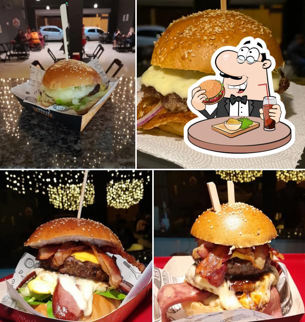 Hambúrguer em Punk Burger