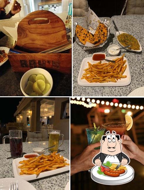 Food at Ray’s Restaurant and lounge