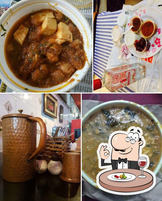 Food at Rajdhani Punjabi Dhaba