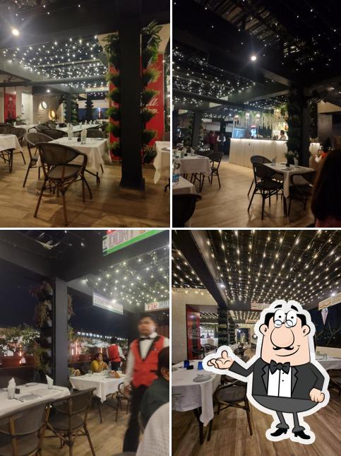 The interior of Bablu da Dhaba-Airport Centre Point