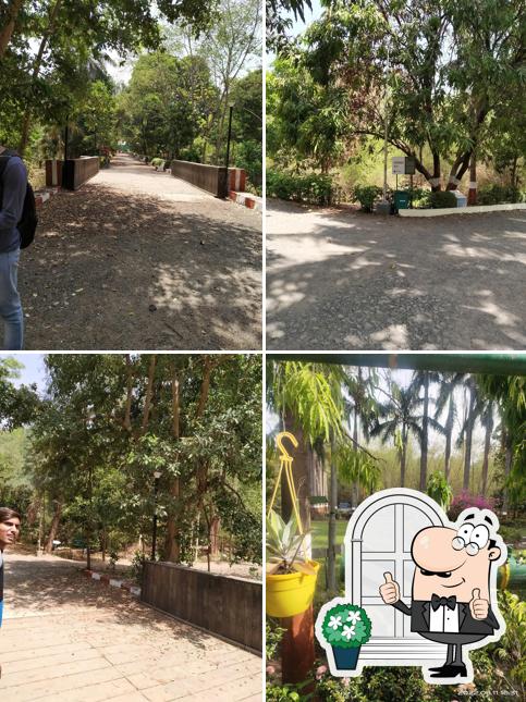 Enjoy the view outside Botanical Garden Canteen