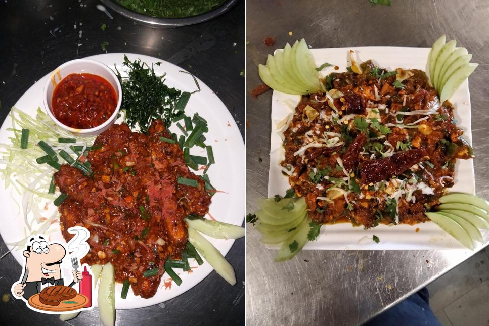 Pick meat meals at Hotel Sai Sharada
