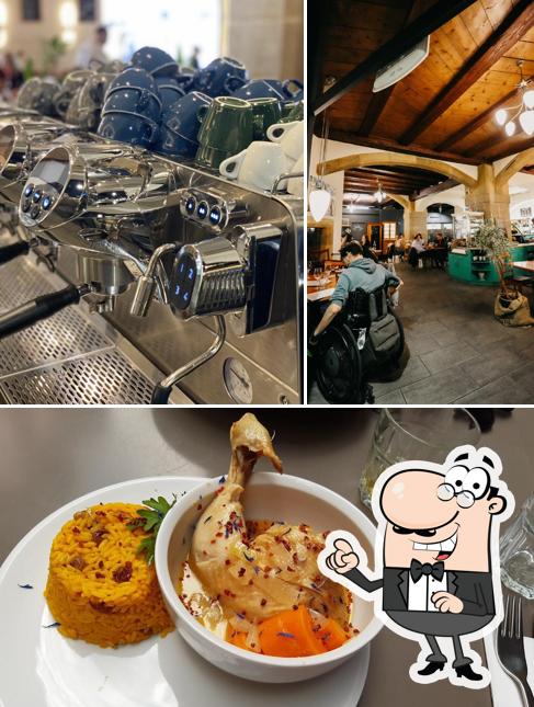 La immagine della esterno e cibo di Okapi Neuchâtel