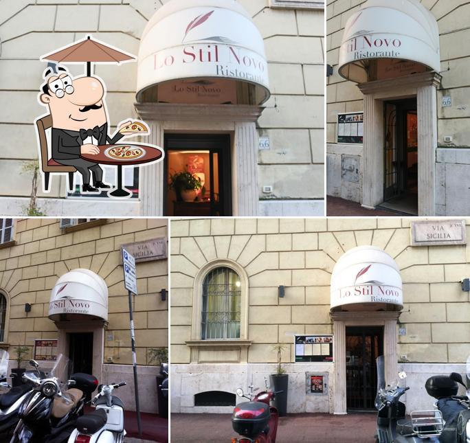 Gli esterni di Ristorante Lo Stil Novo