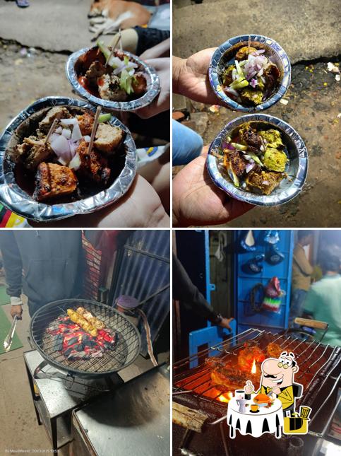 Food at The Barbecue Santiniketan