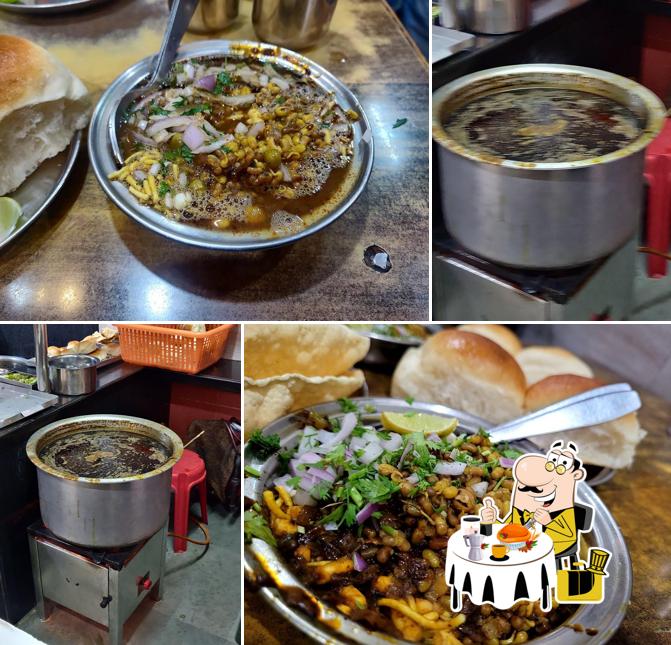 Meals at Shree Ambika Restaurant-Misal Pav