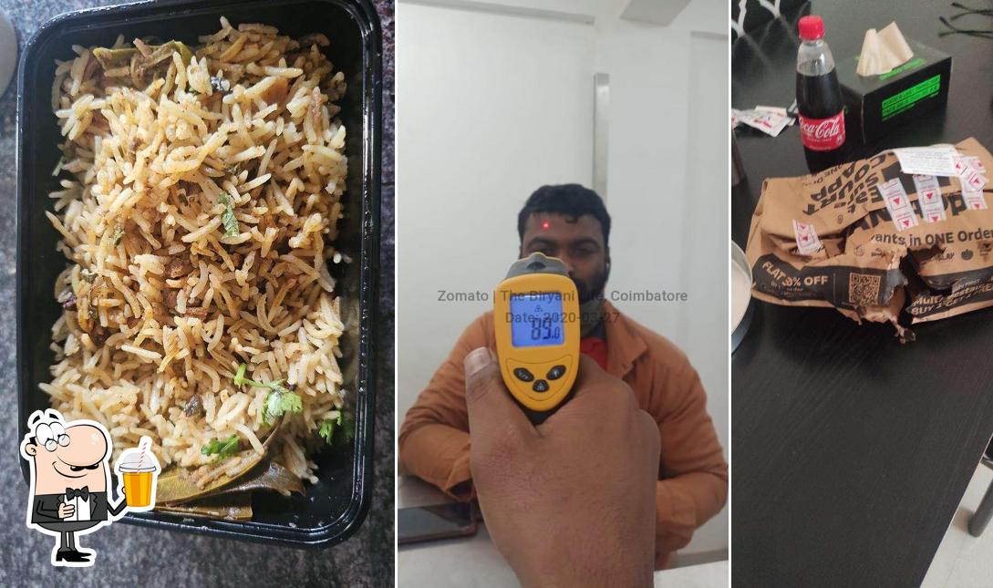 Enjoy a drink at The Biryani Life