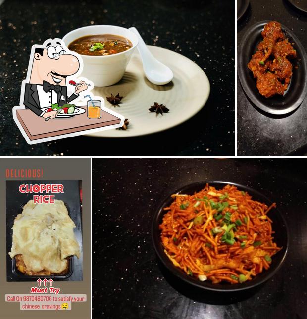 Food at The Indian Wok