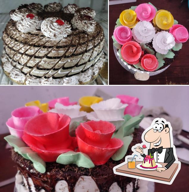 Enjoy one of the sweet dishes