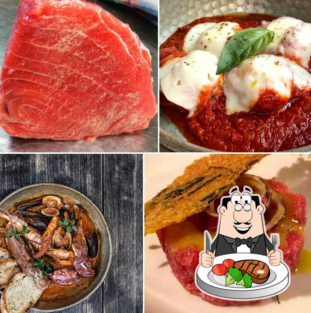 Piatti di carne sono disponibili a Osteria del Mare gia' Vòtapentole