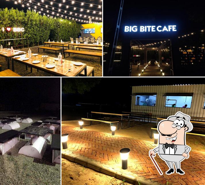 Check out how Big Bite Cafe looks outside