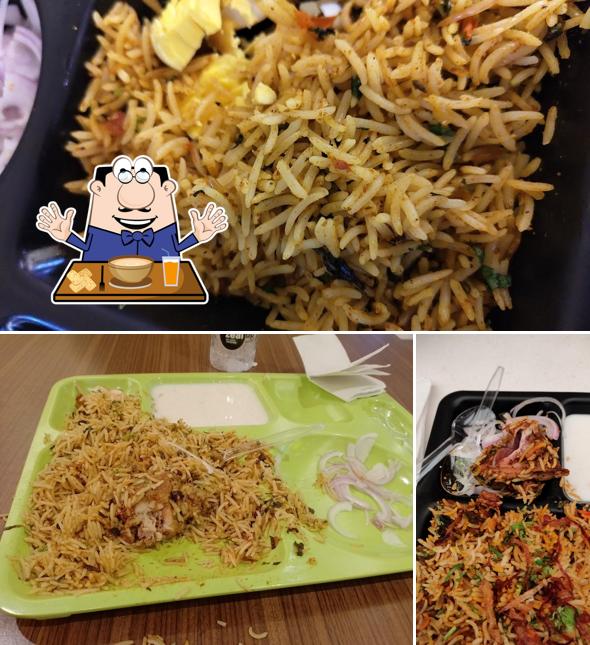 Food at Biryani Baba