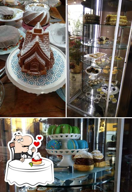 Julice Boulangère serve uma gama de pratos doces