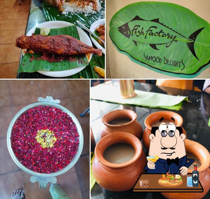 Grab a sandwich at Fish Factory Restaurant