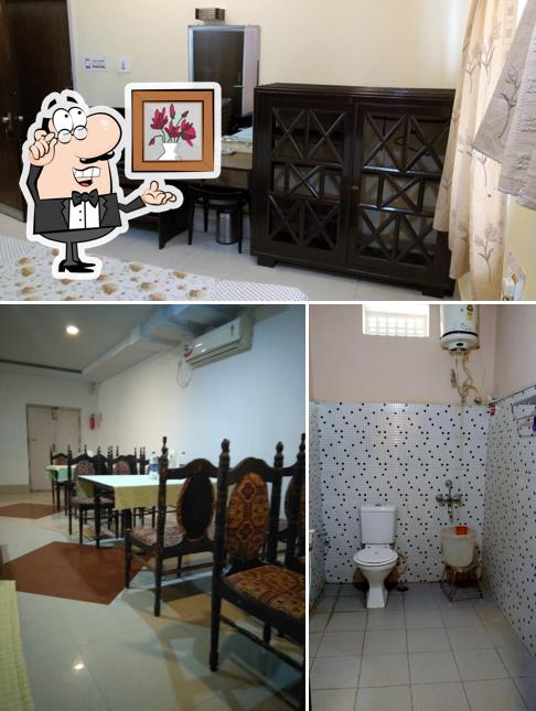 The interior of Hotel Ashoka