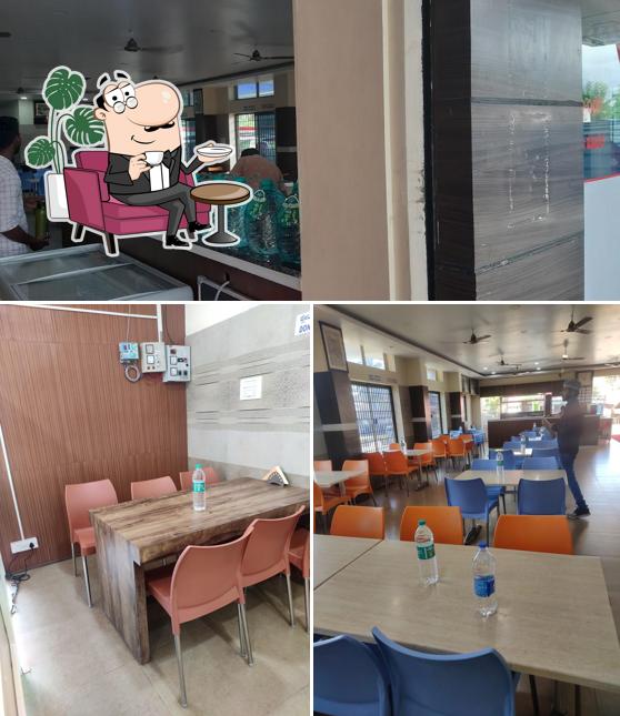 The interior of Le Grand Restaurant