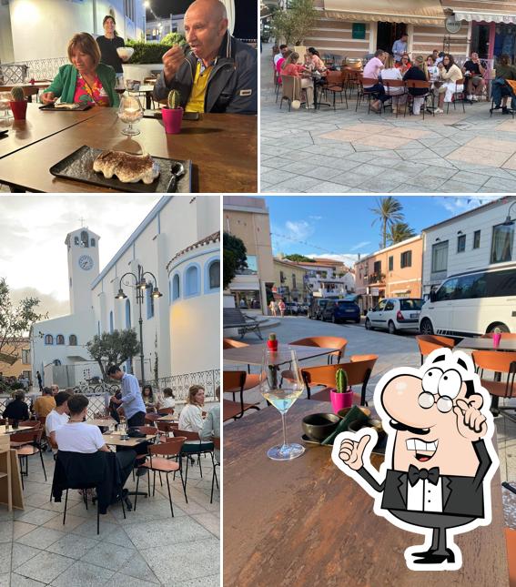 Gli interni di Goblet Wine Bar Palau