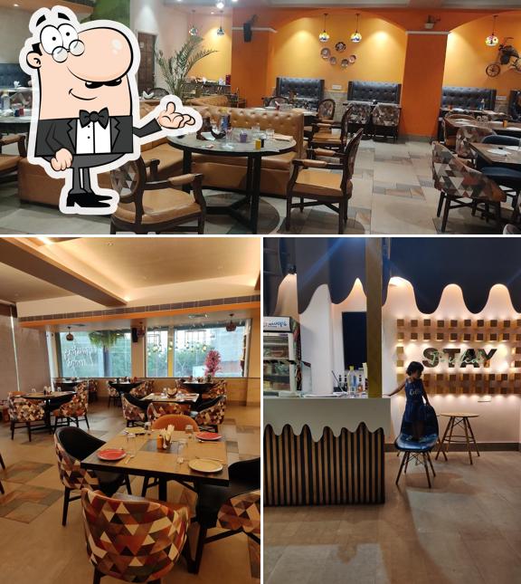 The interior of Punjabi Chaap Corner