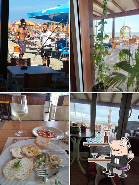 Gli interni di BAGNO WANDA BAR RISTORANTE/DOG BEACH AND MORE