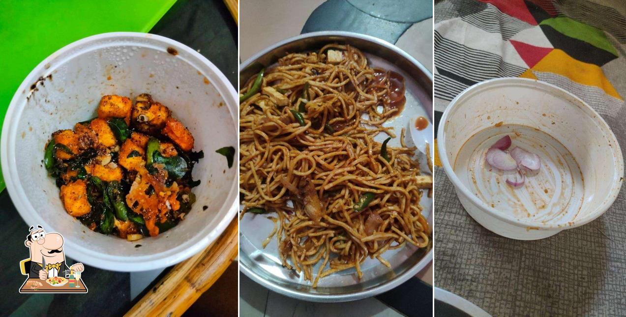 Food at Beven restaurant