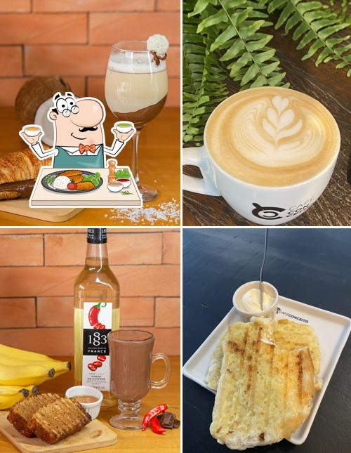 Platos en Café Conceito Bonfim