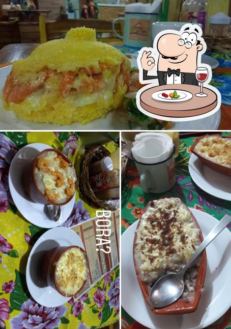 Platos en Casa De Taipa - Culinária Regional