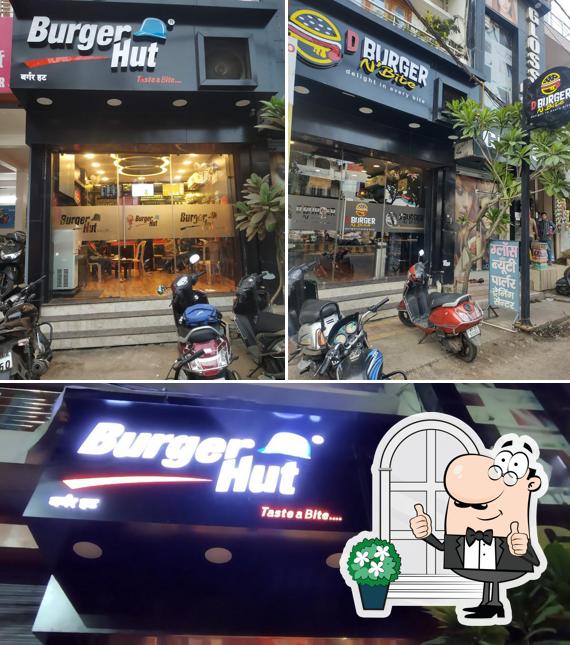 Take a look at the image depicting exterior and interior at D Burger N' Bite