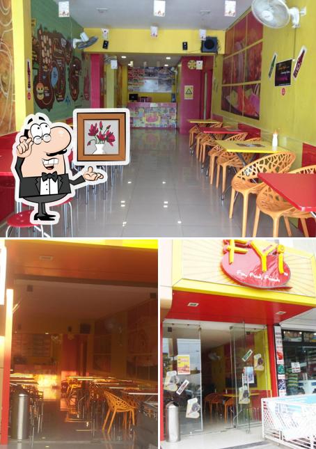 The interior of F.Y.I