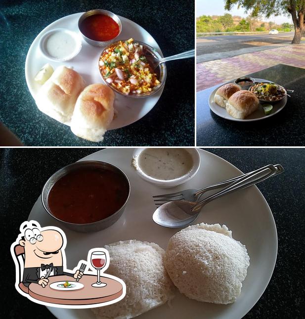 Food at Hotel Muktai Garden