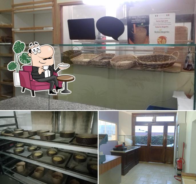 Gli interni di Panetteria Profumi di Pane