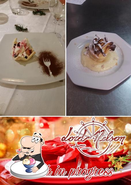 Ristorante Lord Nelson serve un'ampia varietà di dessert