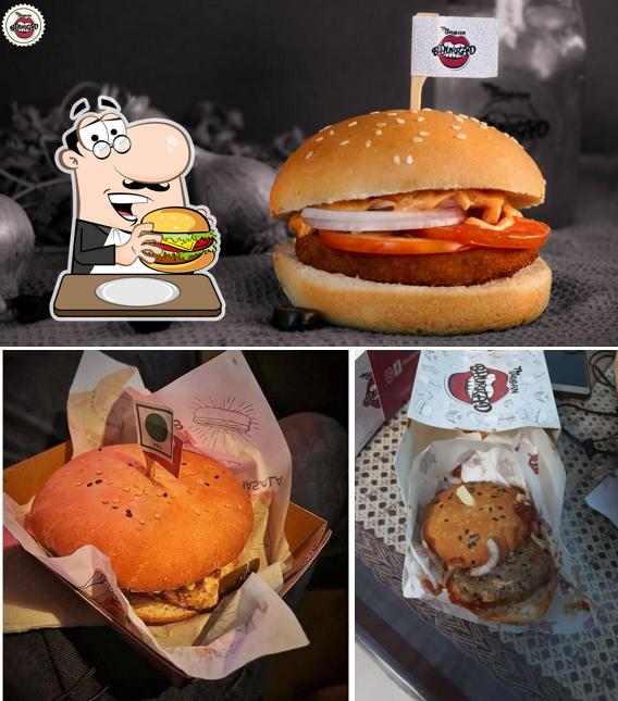 Get a burger at Urban Bhukkad