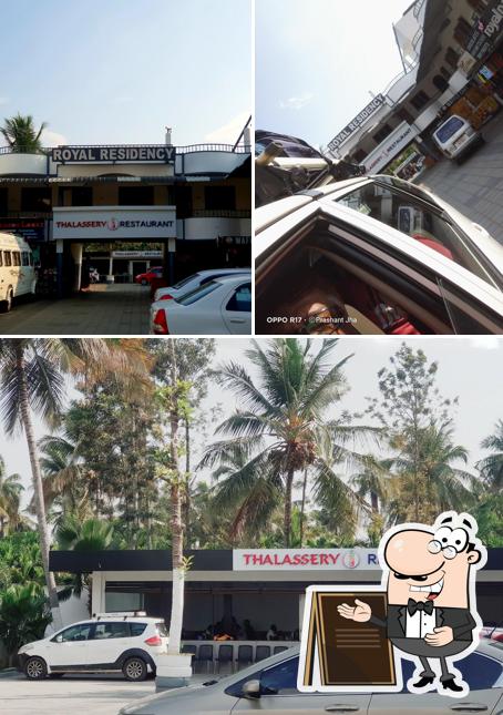 The exterior of Thalassery Restaurant